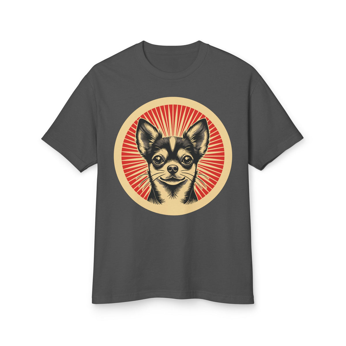 Chihuahua Heavyweight Tee — Faded Black