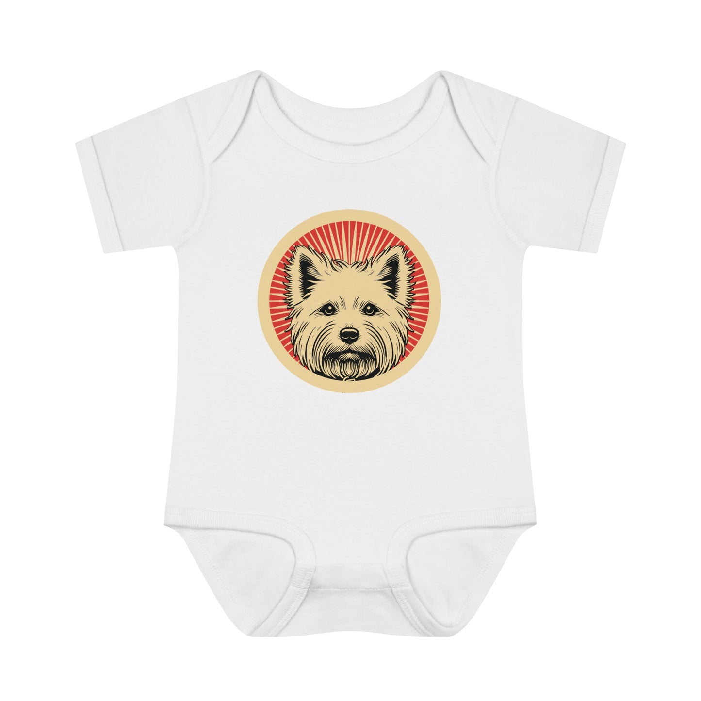 West Highland White Terrier Onesie for Infants
