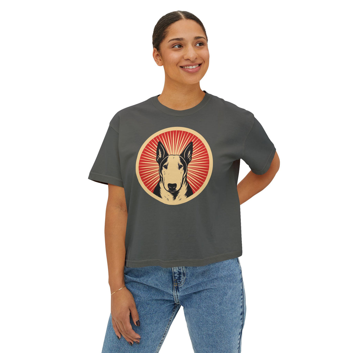 Bull Terrier Boxy Tee