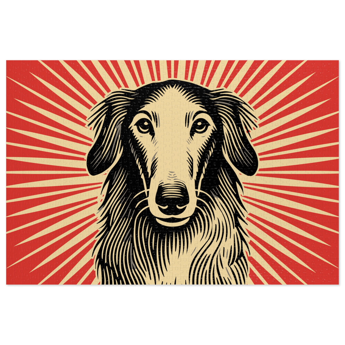 Borzoi Jigsaw Puzzle — 29.25" × 19.75" (1000 pcs)
