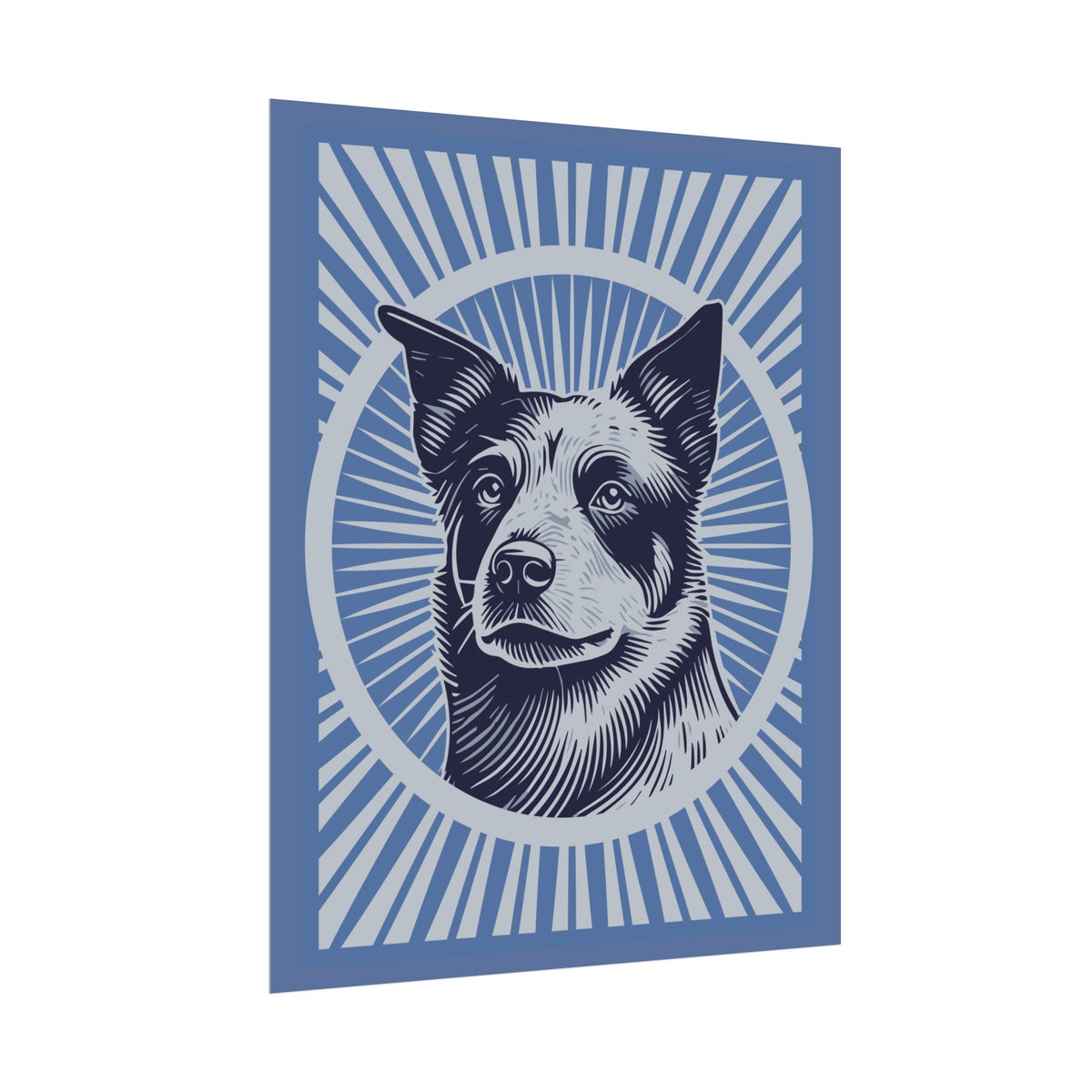 Australian Cattle Dog Art Print — view 6