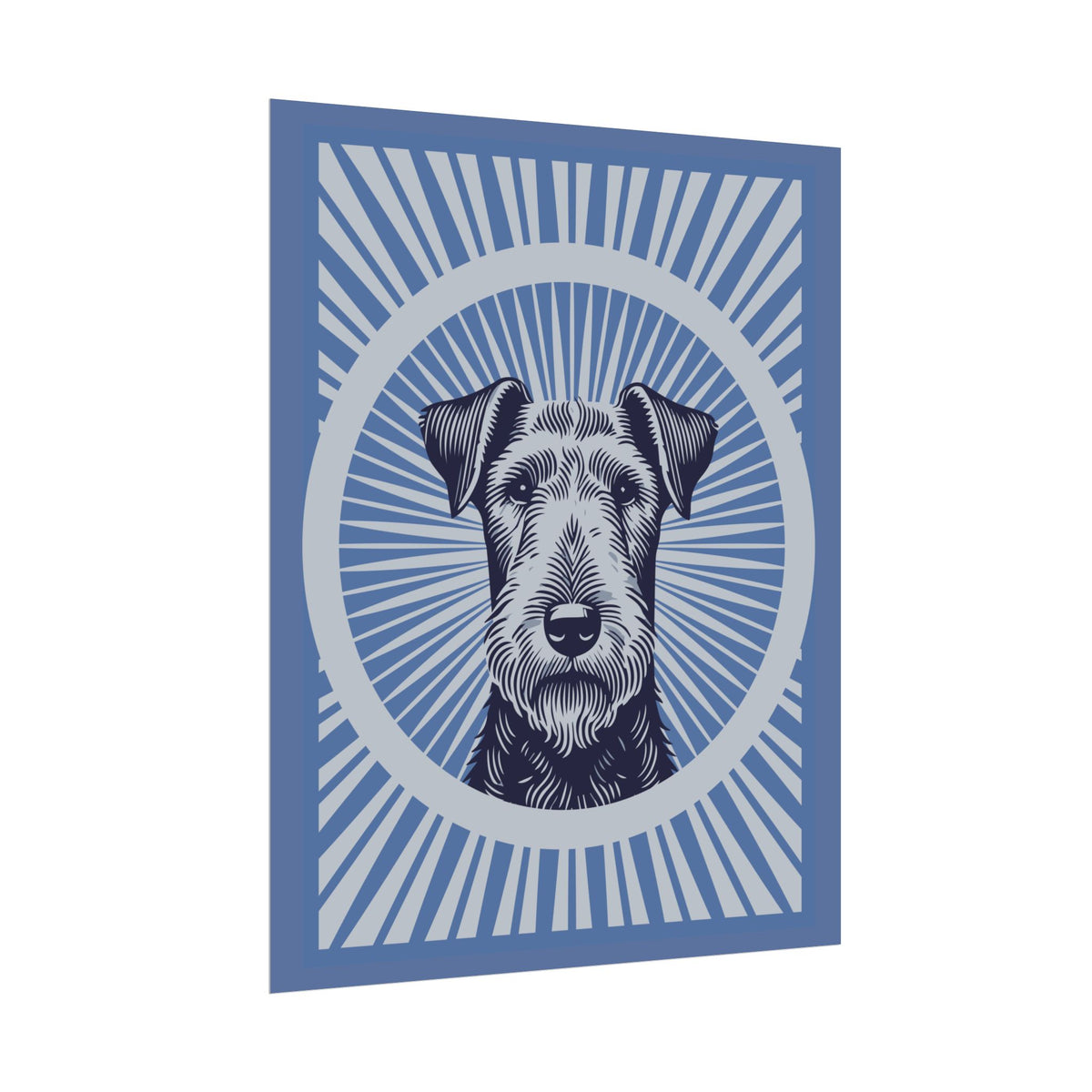 Airedale Terrier Art Print — view 6