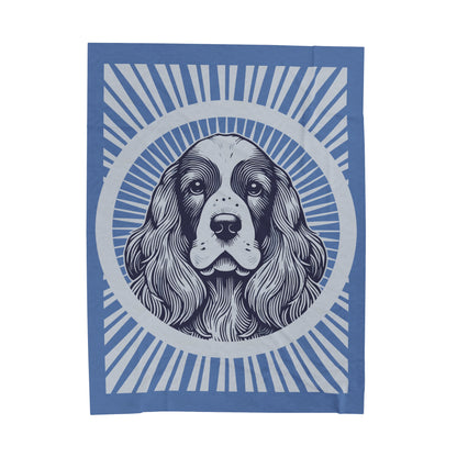English Cocker Spaniel Blanket