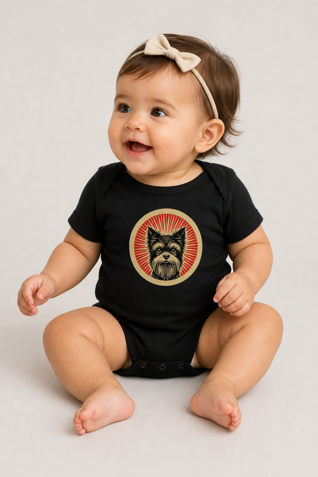 Affenpinscher Baby Bodysuit