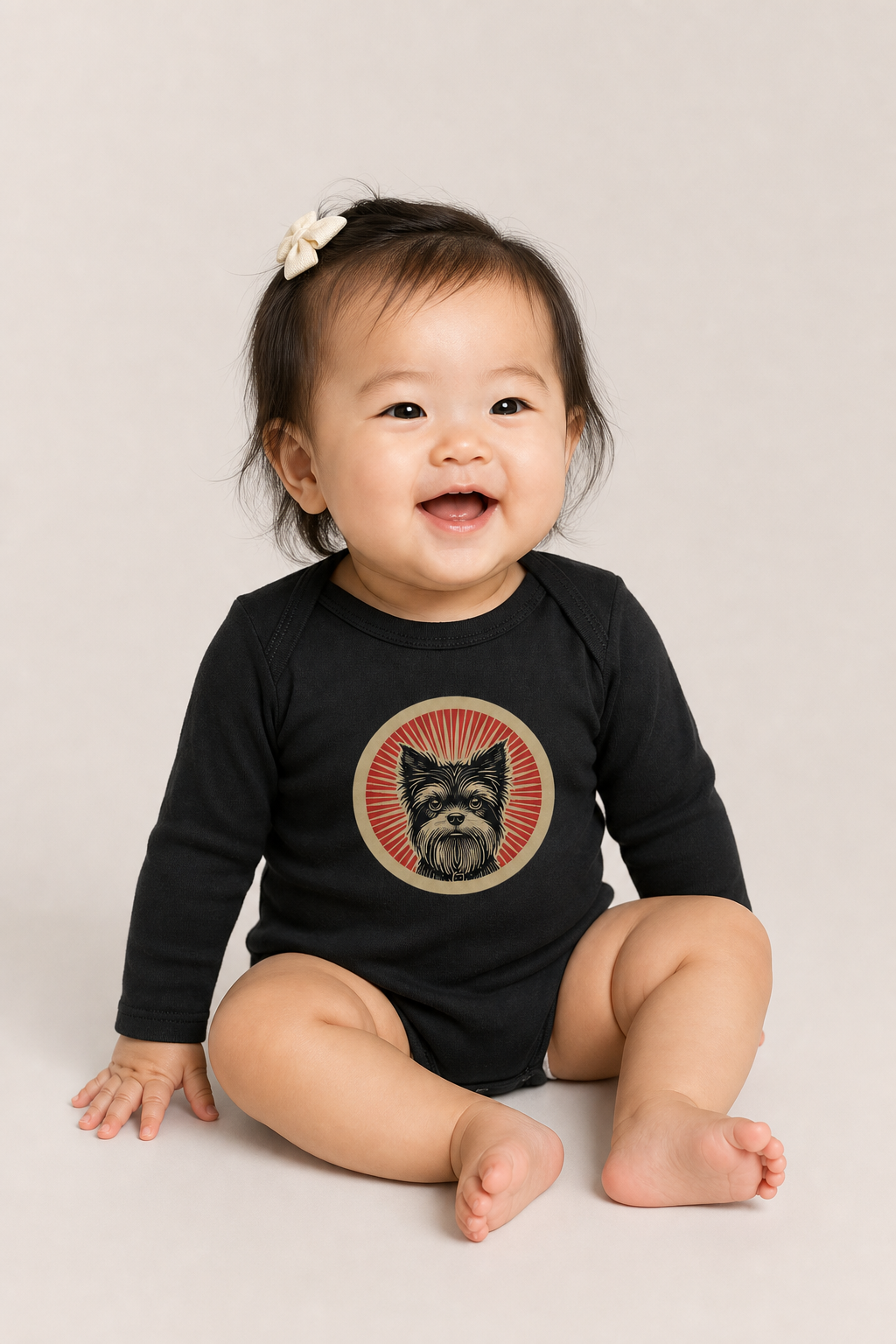Affenpinscher Sleeved Bodysuit