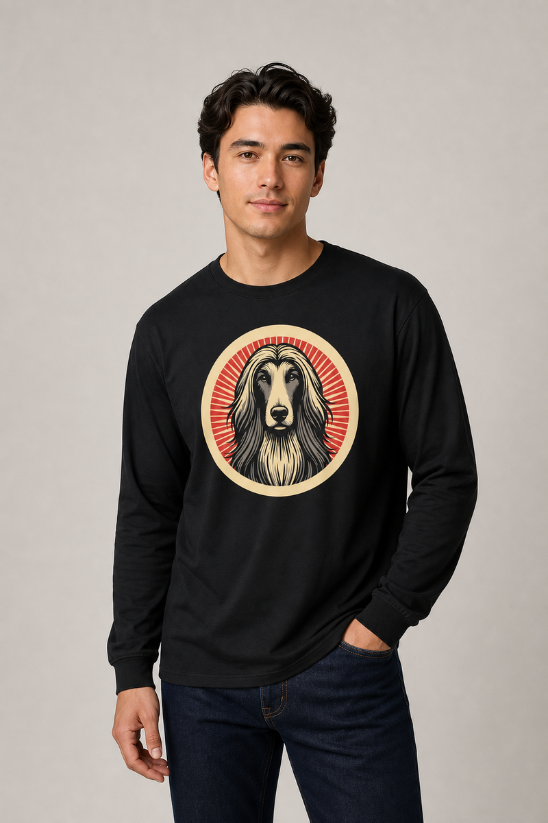 Afghan Hound Long Sleeve Tee