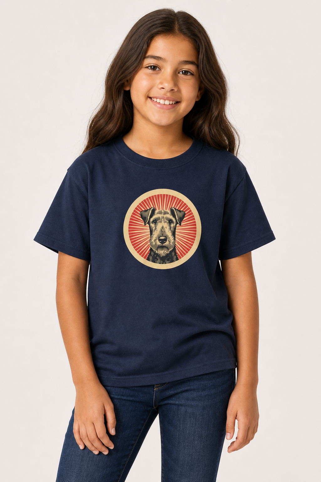 Airedale Terrier Kids Tee