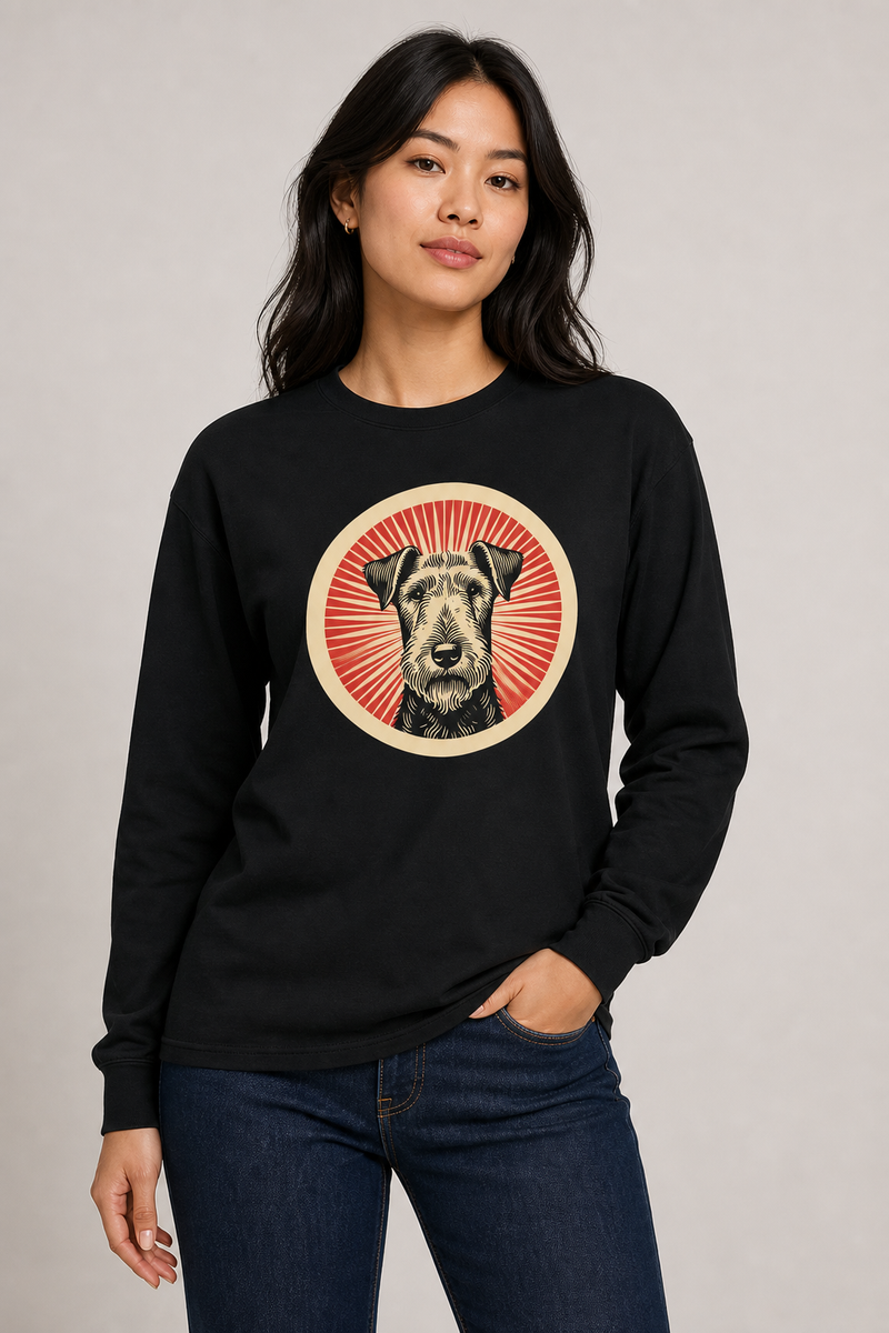 Airedale Terrier Long Sleeve Tee