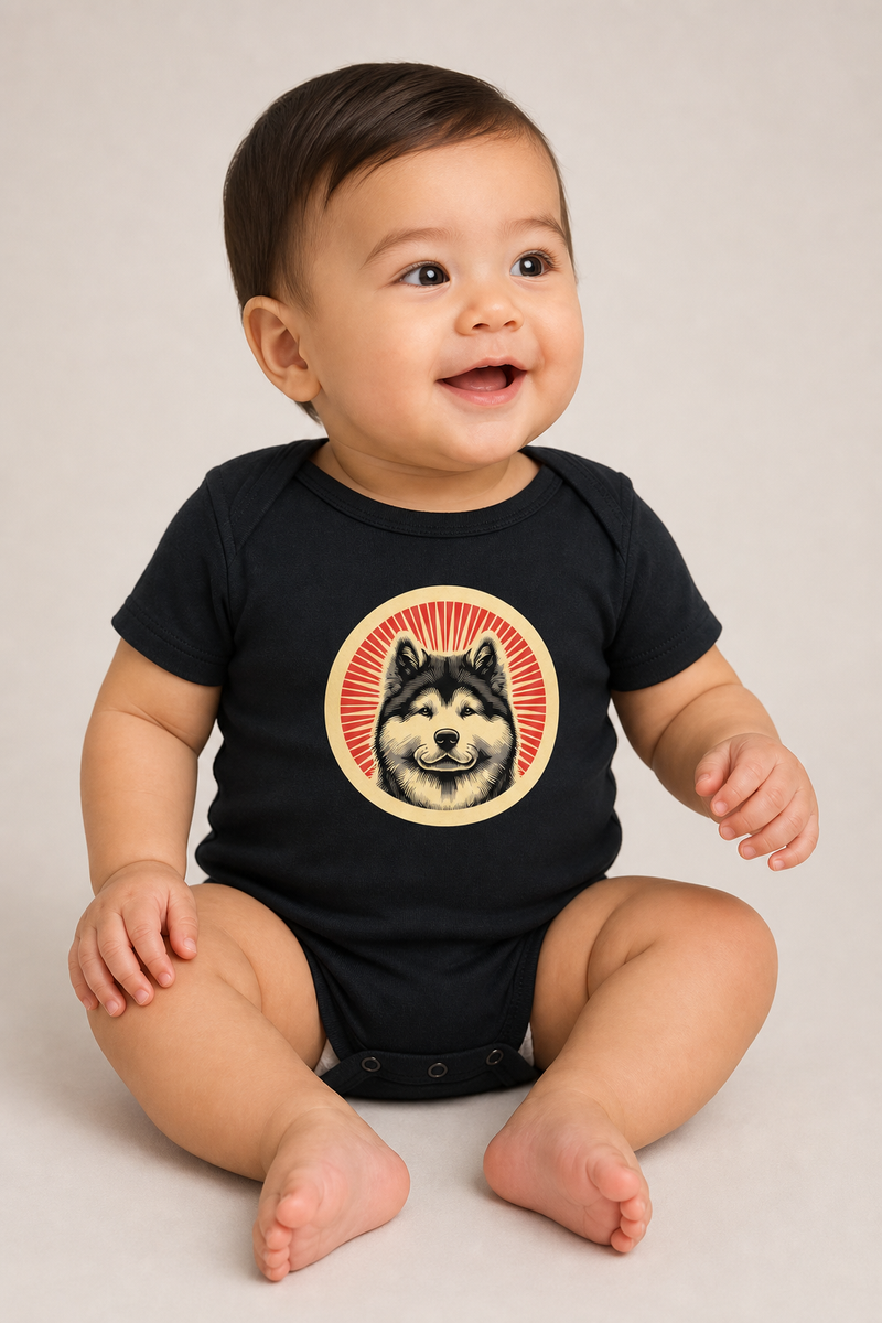Akita Baby Bodysuit