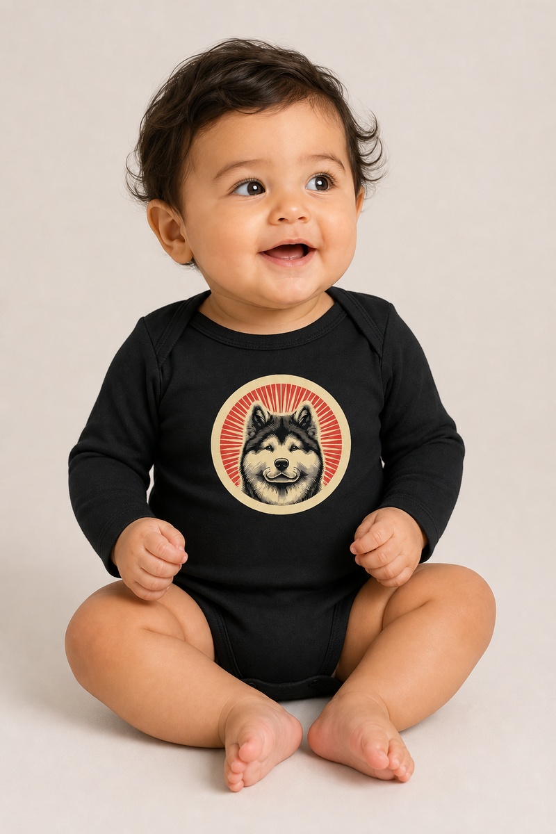 Akita Sleeved Bodysuit