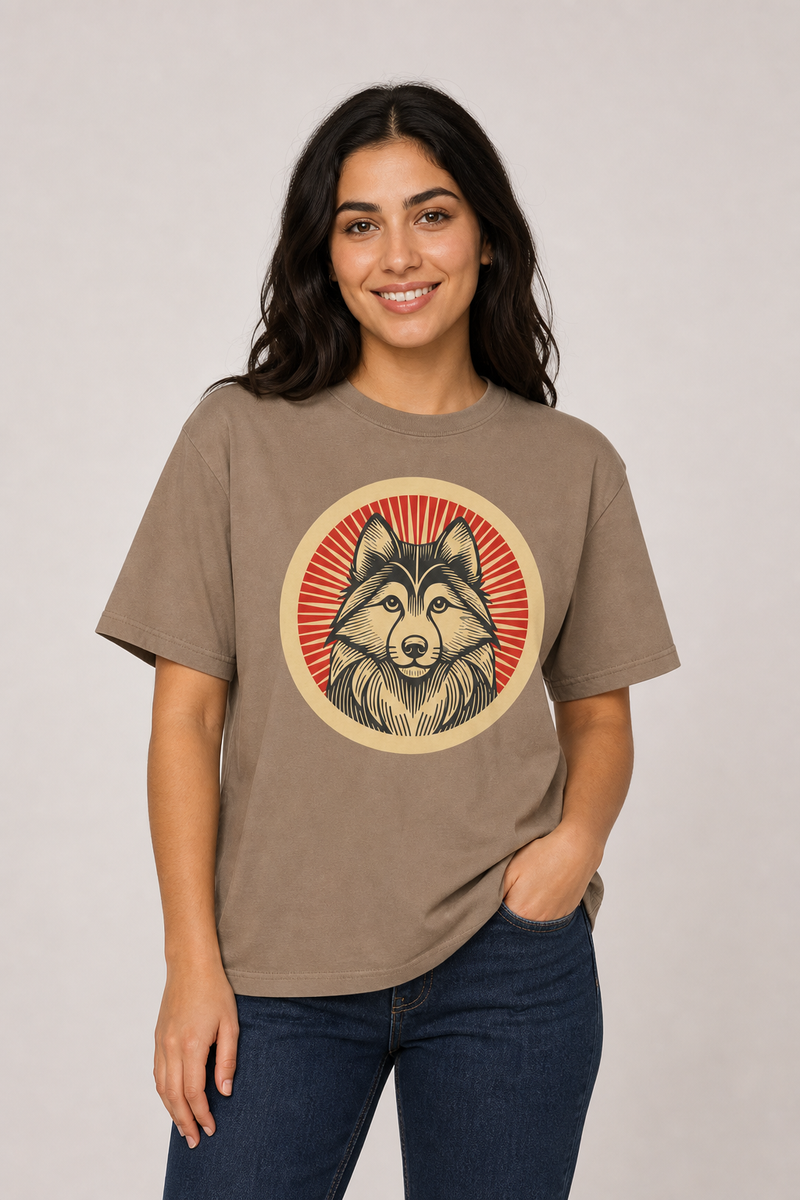 Alaskan Klee Kai Heavyweight Tee