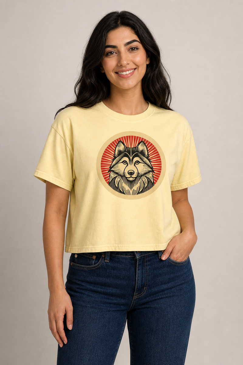 Alaskan Klee Kai Boxy Tee