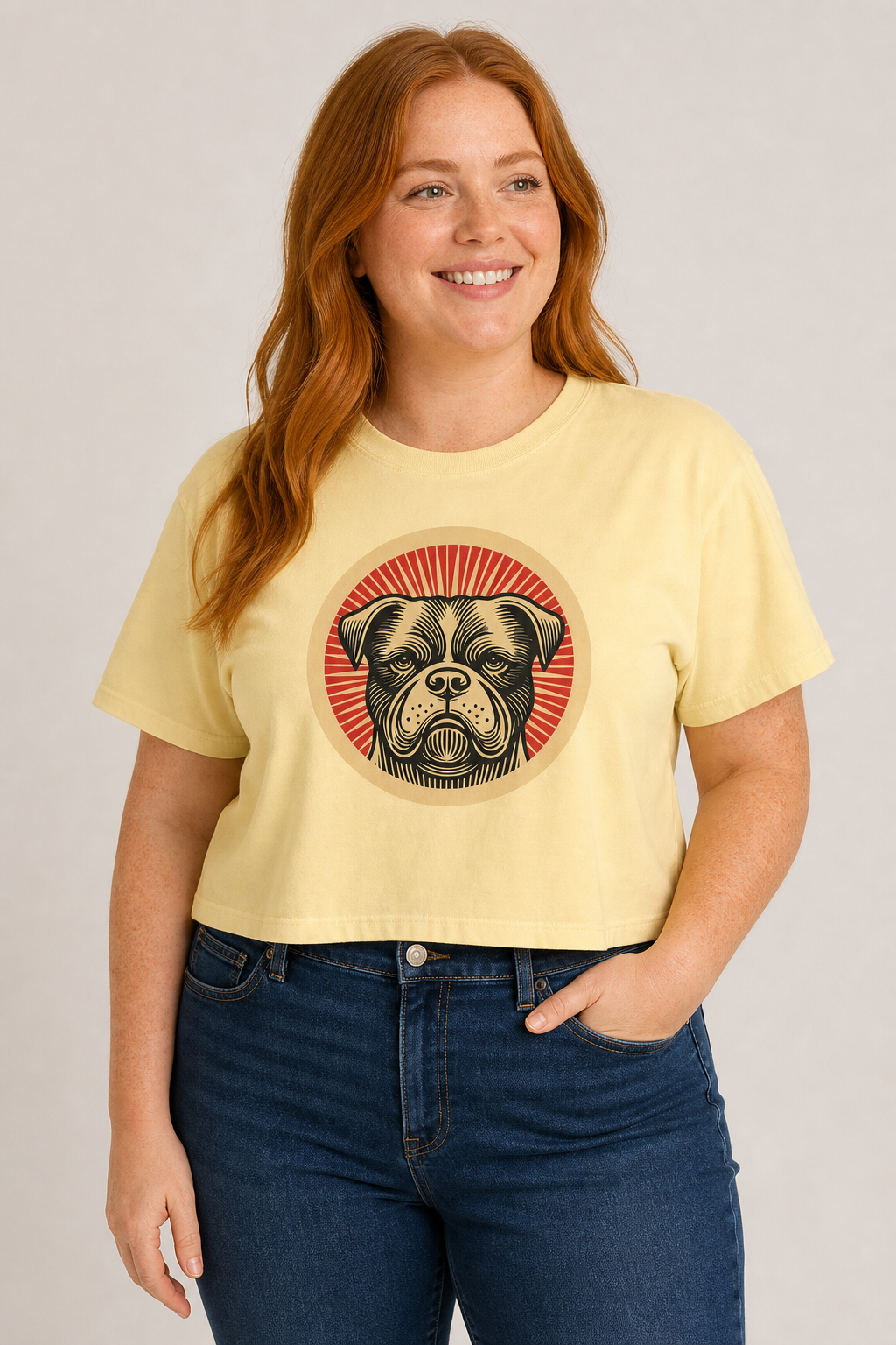American Bulldog Boxy Tee