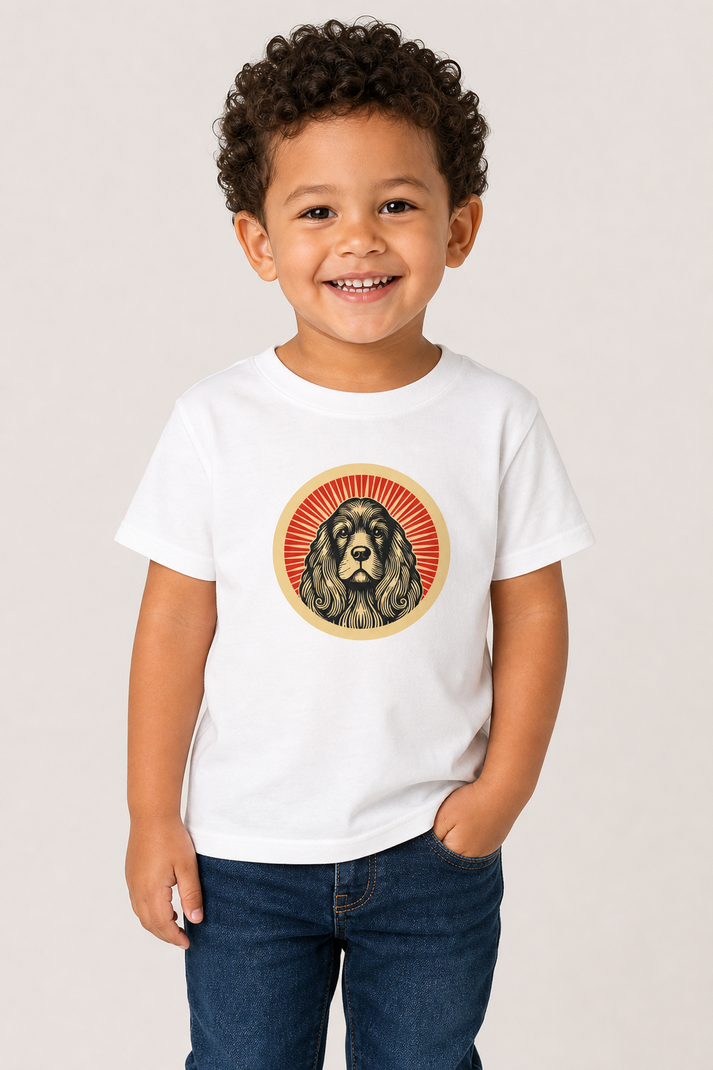 American Cocker Spaniel Toddler Tee