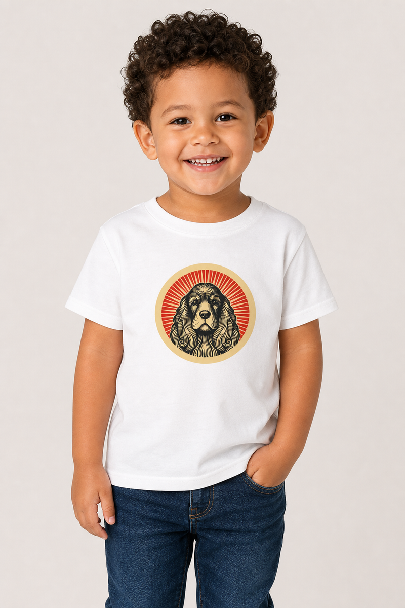 American Cocker Spaniel Toddler Tee