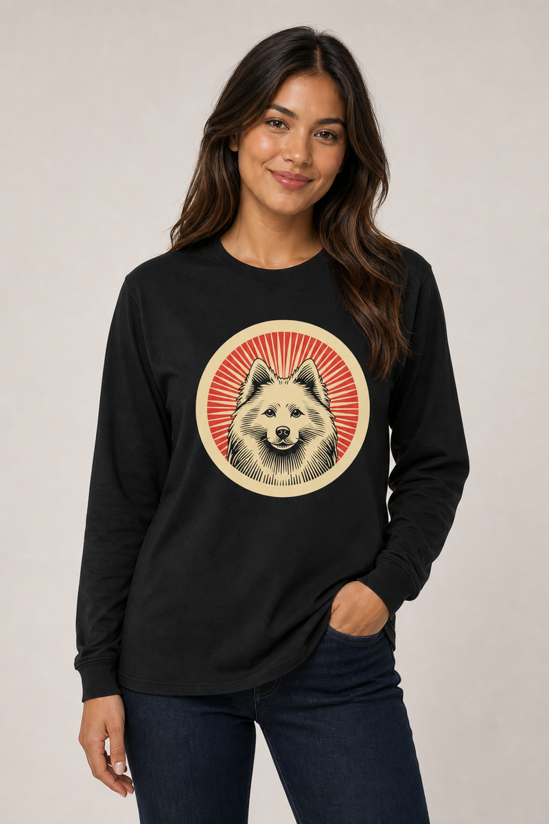 American Eskimo Dog Long Sleeve Tee