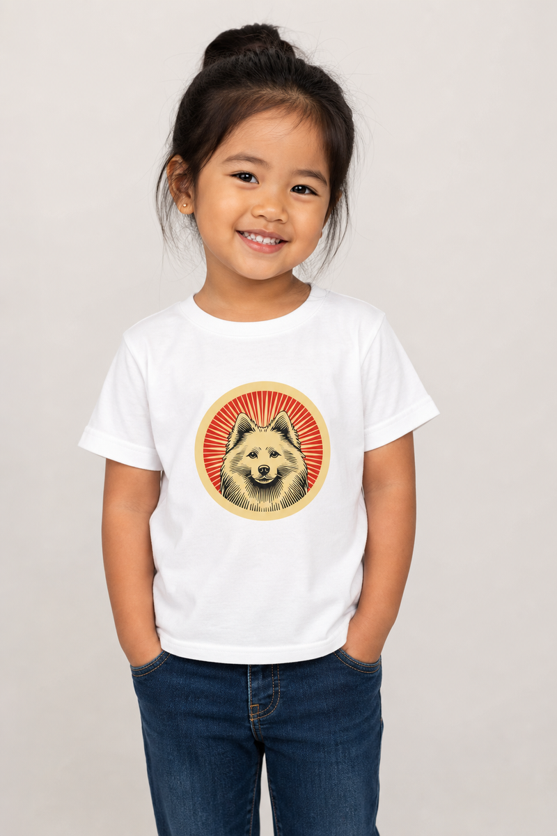 American Eskimo Dog Toddler Tee