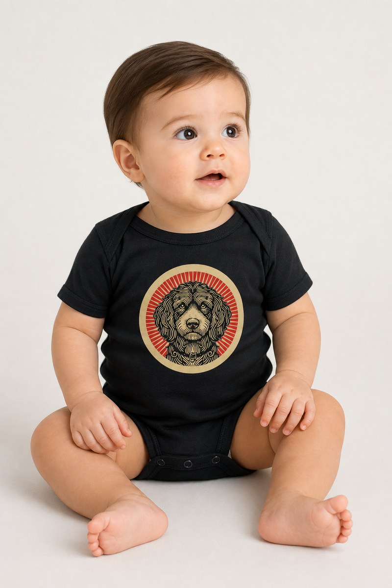 Aussiedoodle Baby Bodysuit