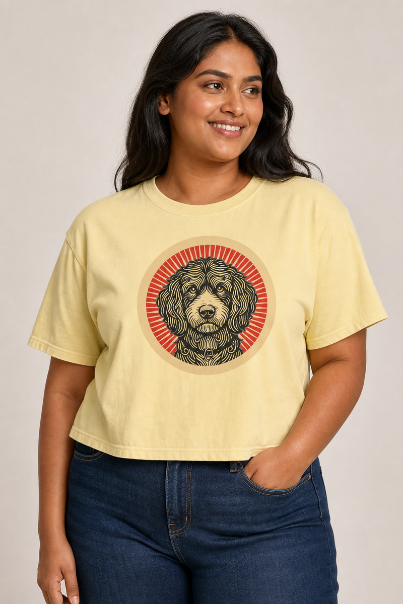 Aussiedoodle Boxy Tee