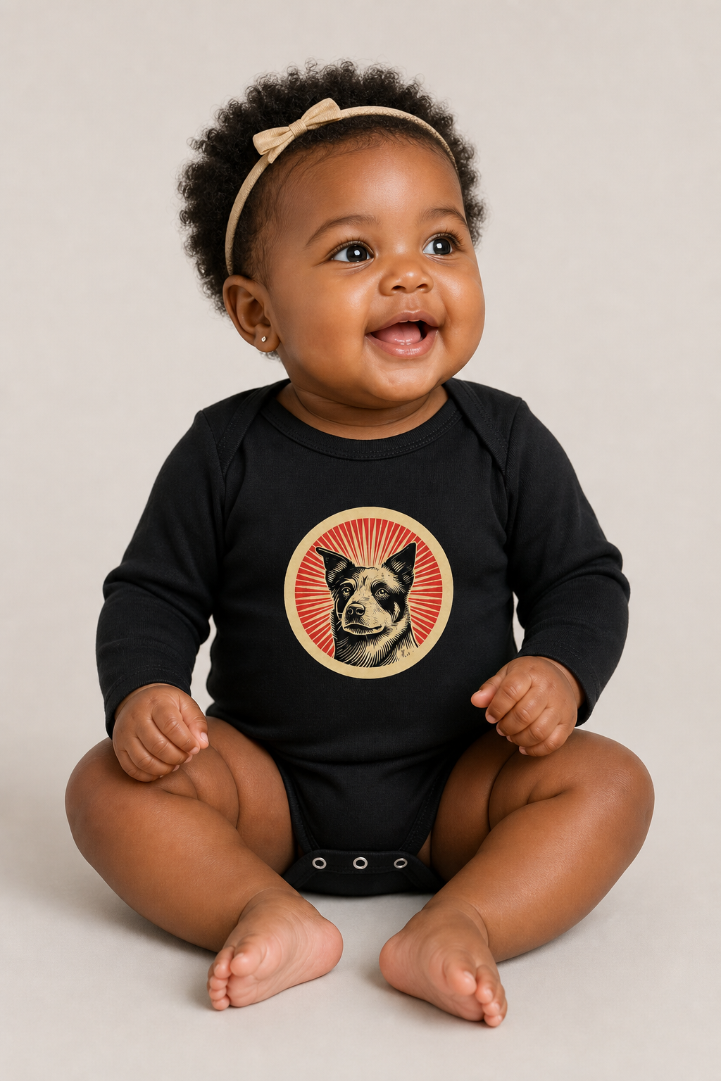 Australian Cattle Dog Sleeved Bodysuit