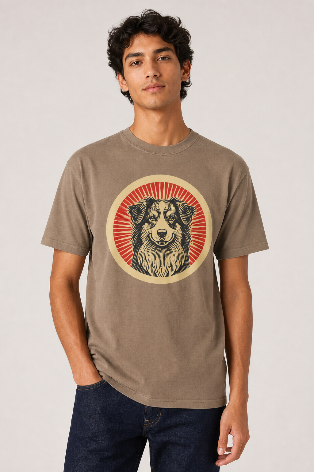 Australian Shepherd Heavyweight Tee