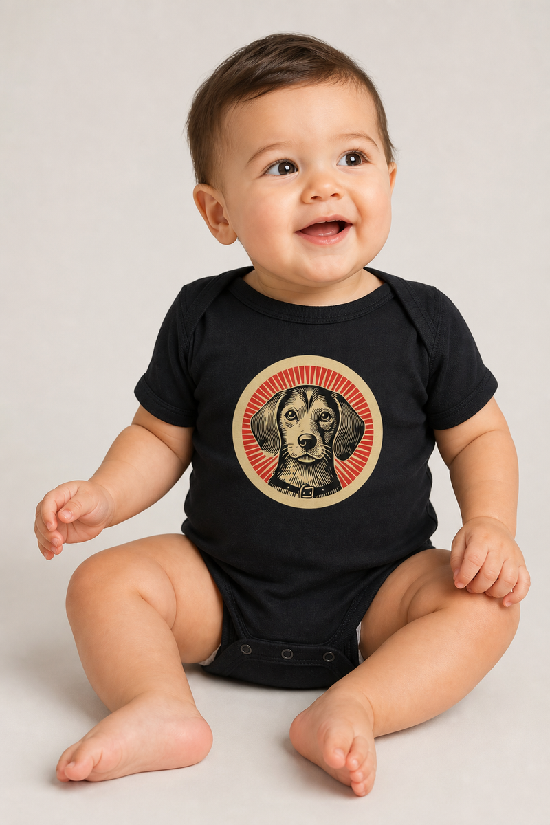 Beaglier Baby Bodysuit