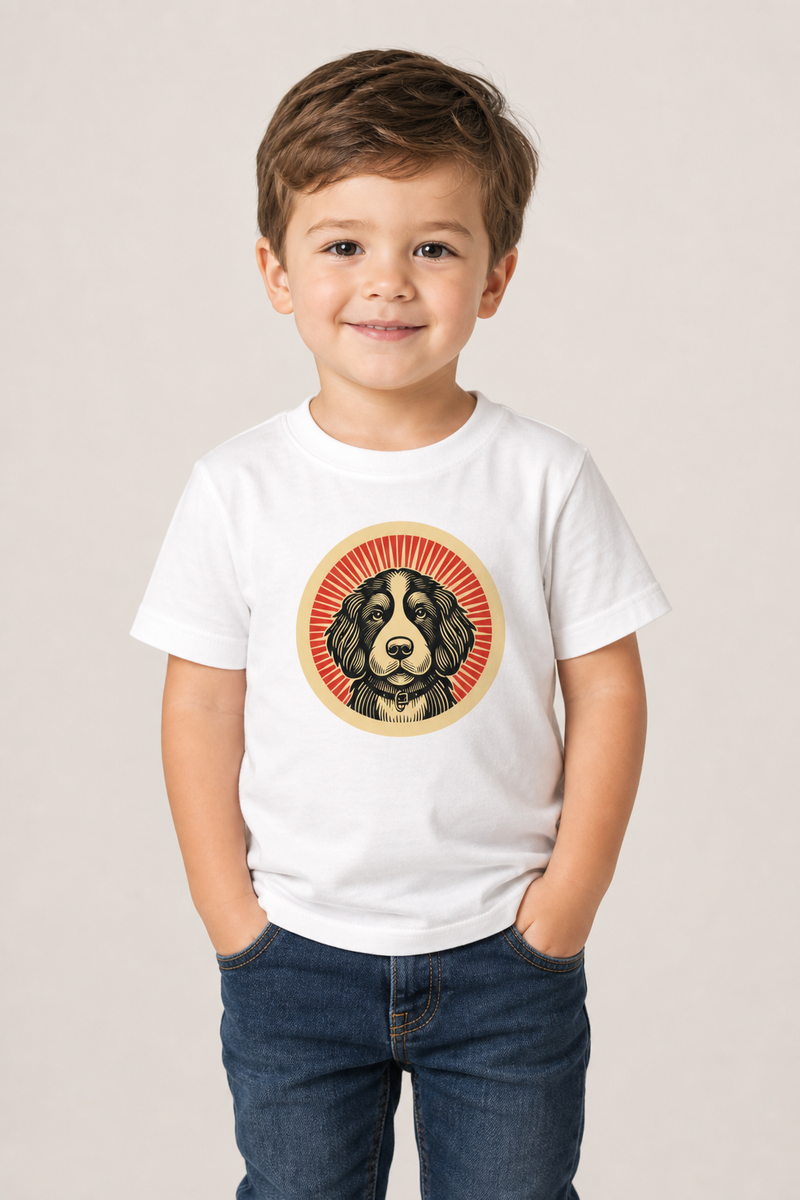 Bernedoodle Toddler Tee