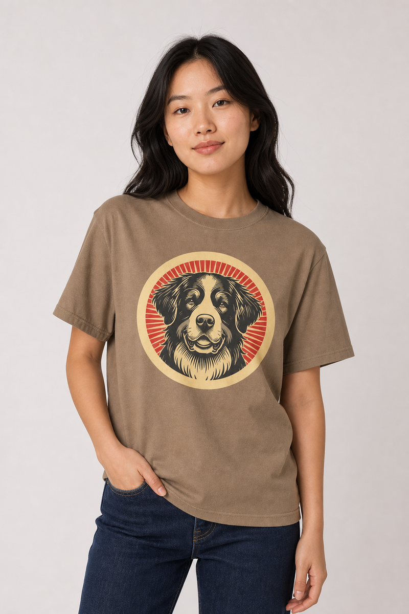 Bernese Mountain Dog Heavyweight Tee