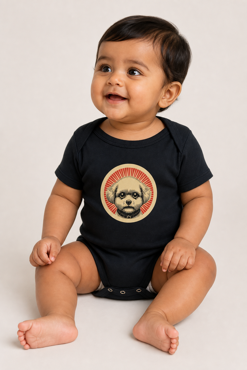 Bichon Frise Baby Bodysuit