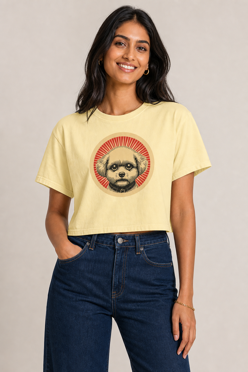 Bichon Frise Boxy Tee