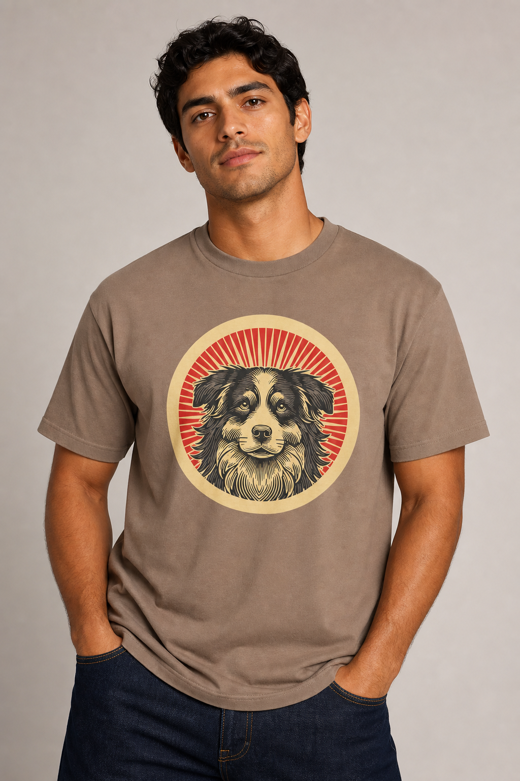 Border Collie Heavyweight Tee