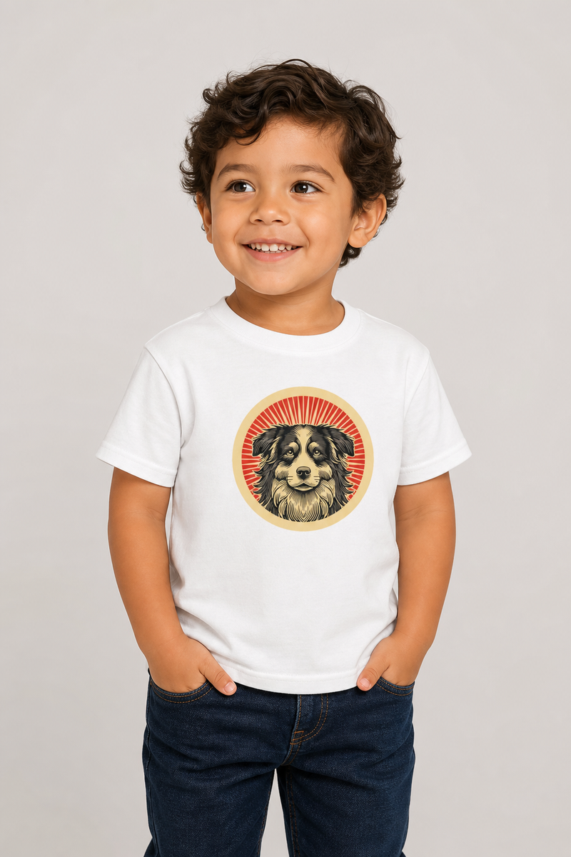 Border Collie Toddler Tee