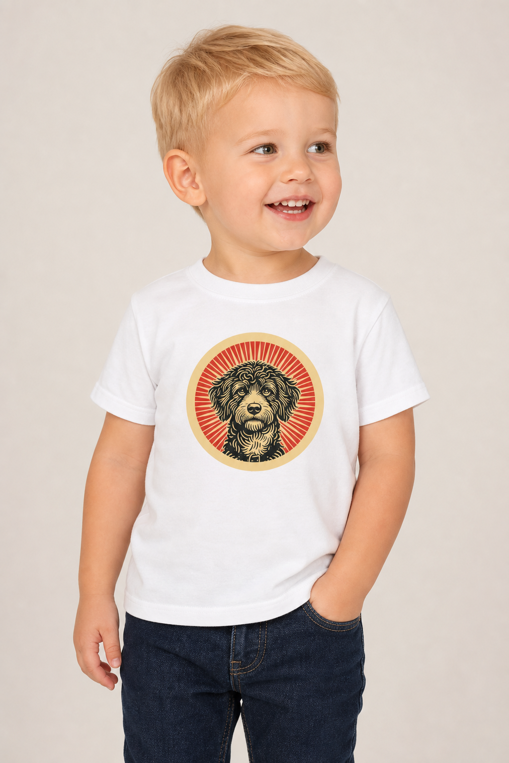 Bordoodle Toddler Tee