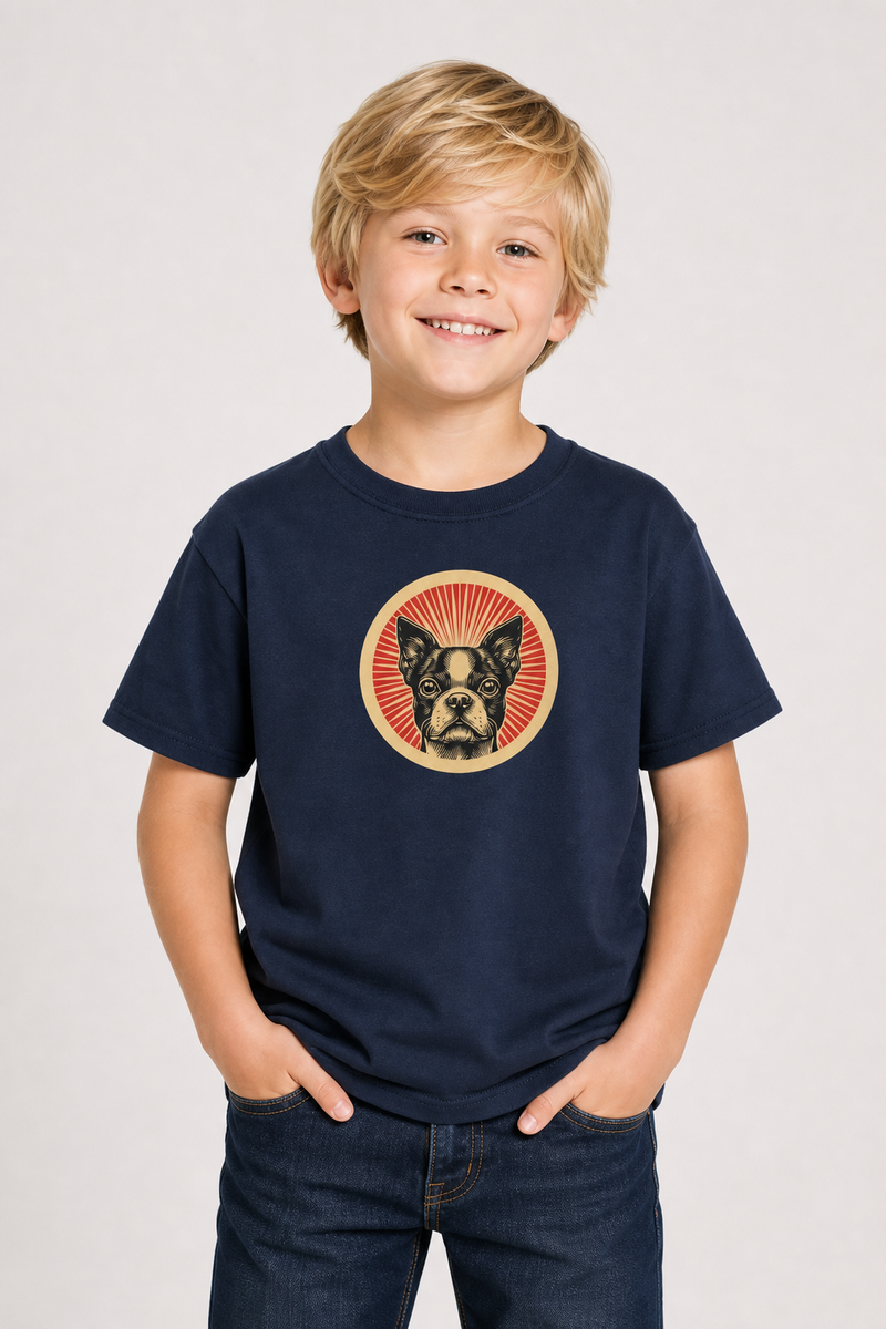 Boston Terrier Kids Tee