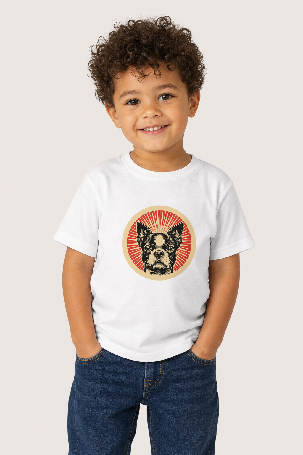 Boston Terrier Toddler Tee