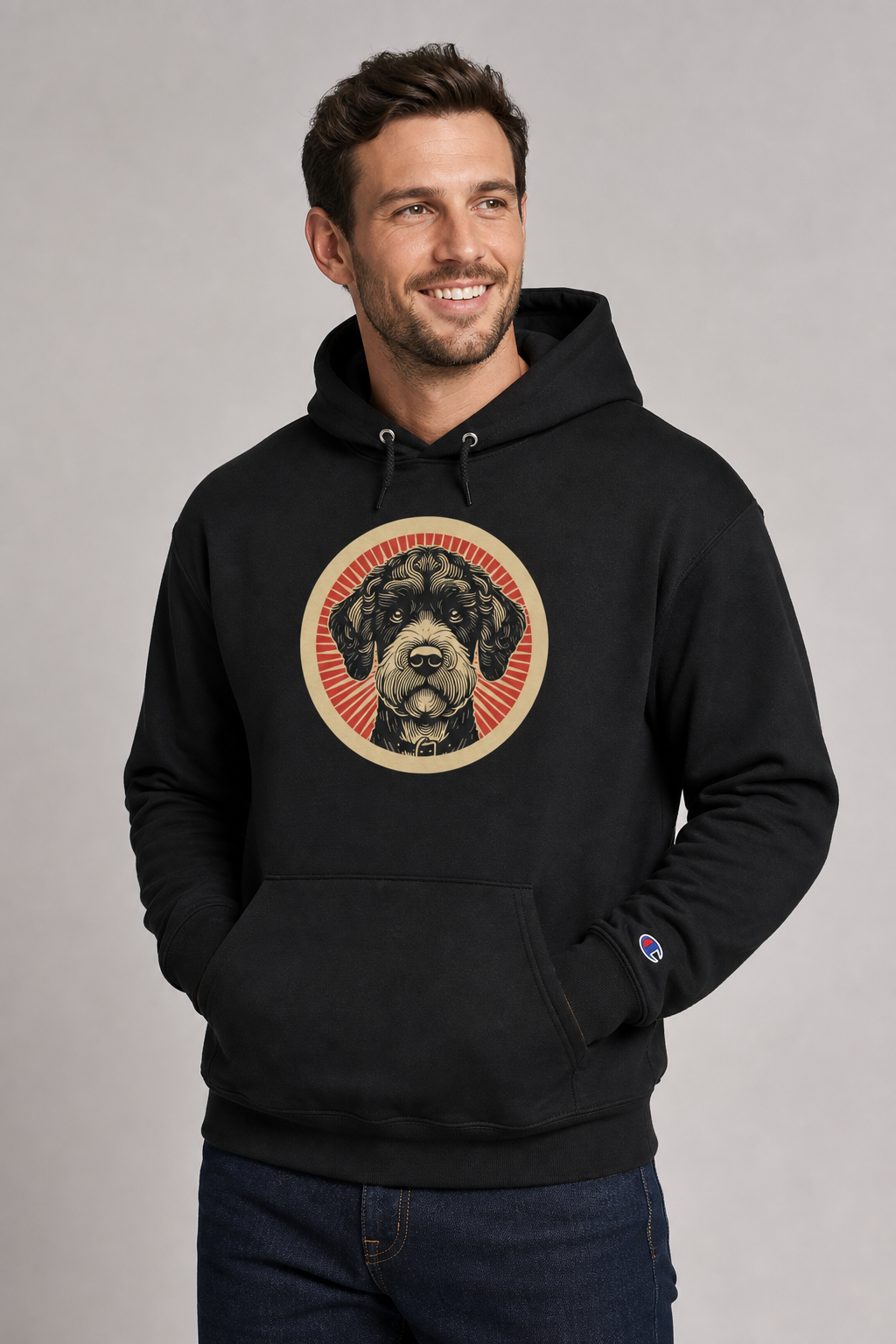 Boxerdoodle Champion Hoodie