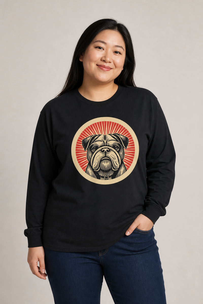 Bulldog Long Sleeve Tee