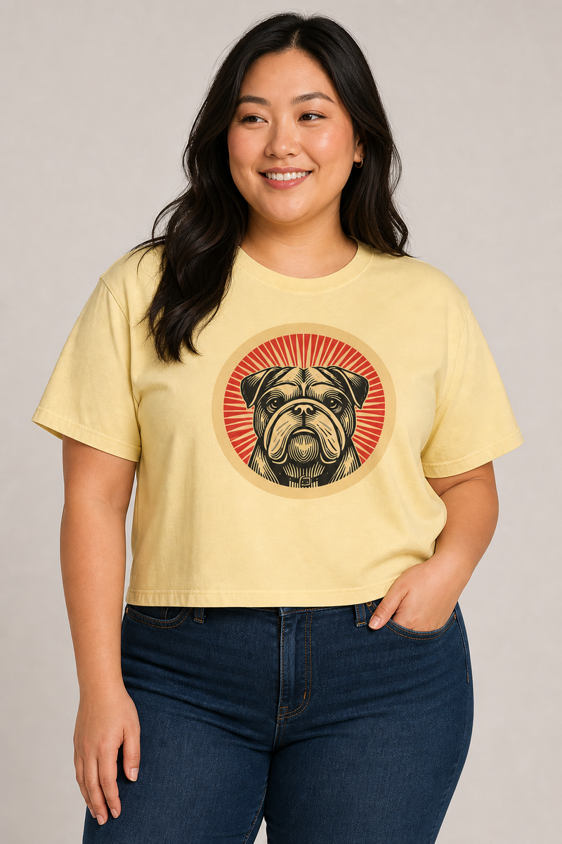 Bulldog Boxy Tee