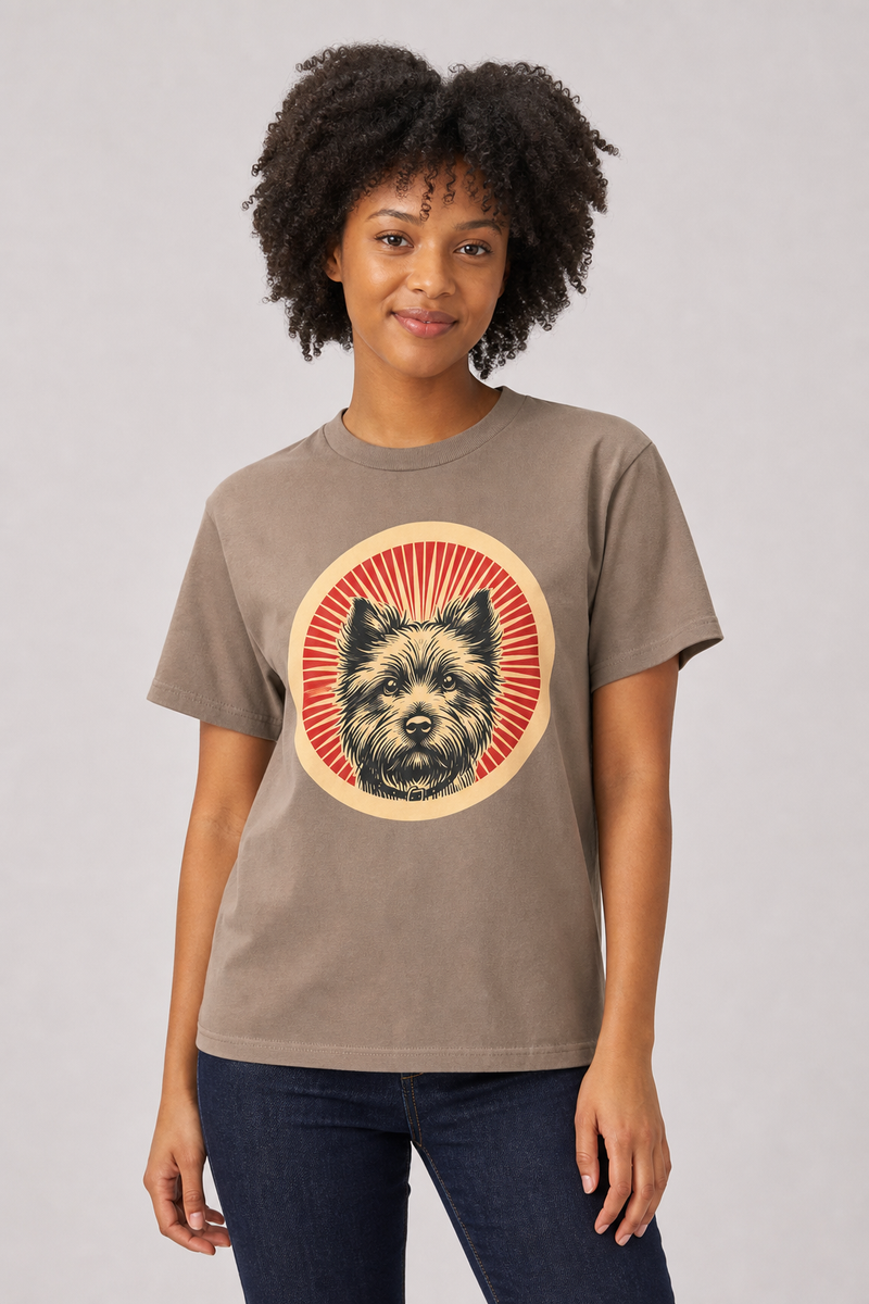 Cairn Terrier Heavyweight Tee