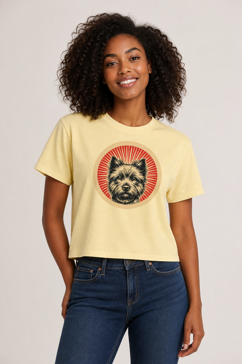 Cairn Terrier Boxy Tee
