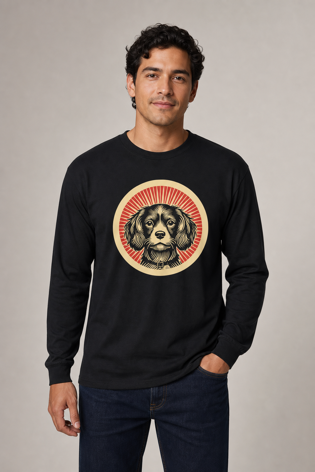 Cavachon Long Sleeve Tee