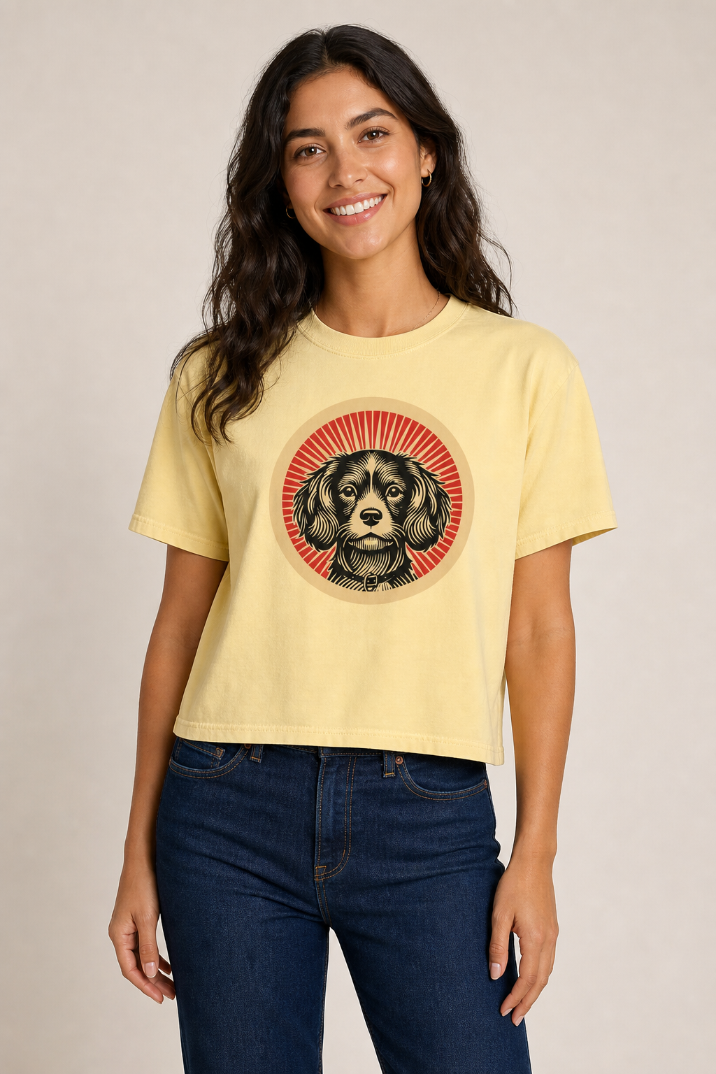 Cavachon Boxy Tee