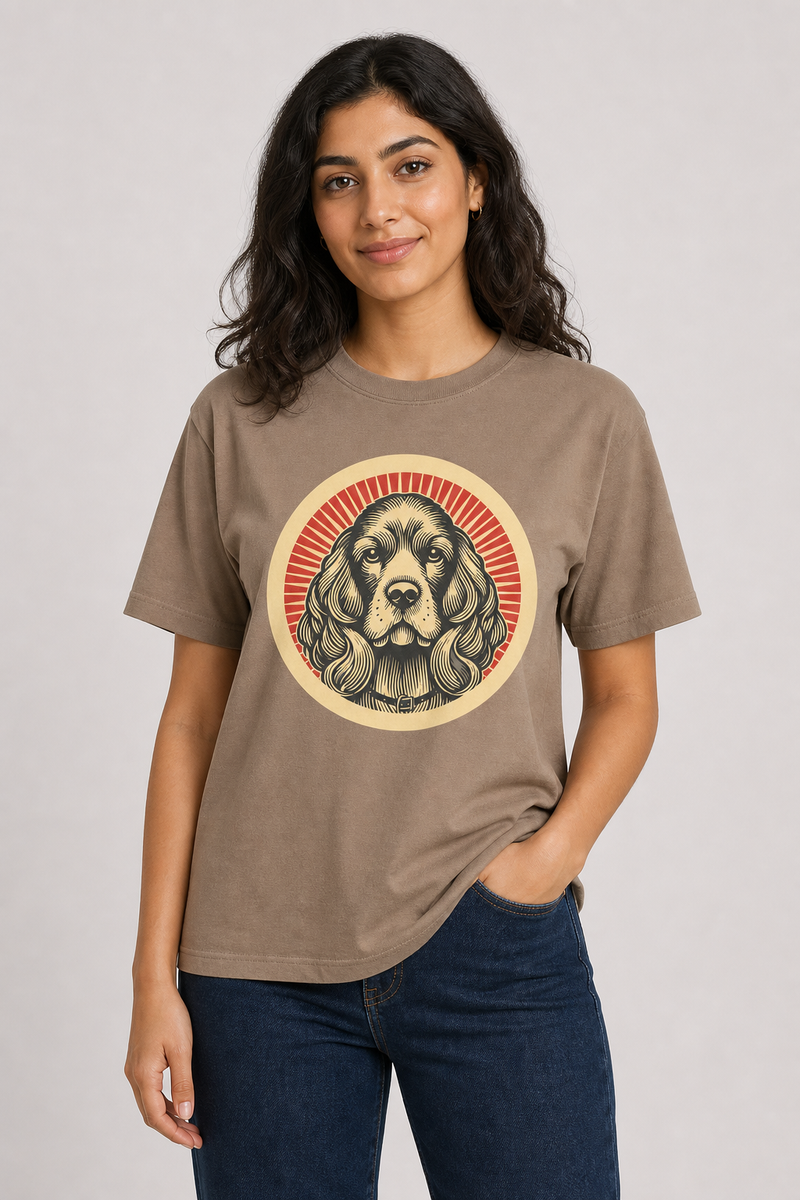 Cavalier King Charles Spaniel Heavyweight Tee