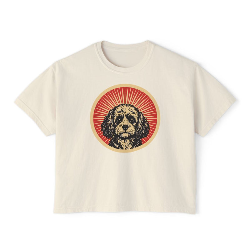 Cavapoo Boxy Tee