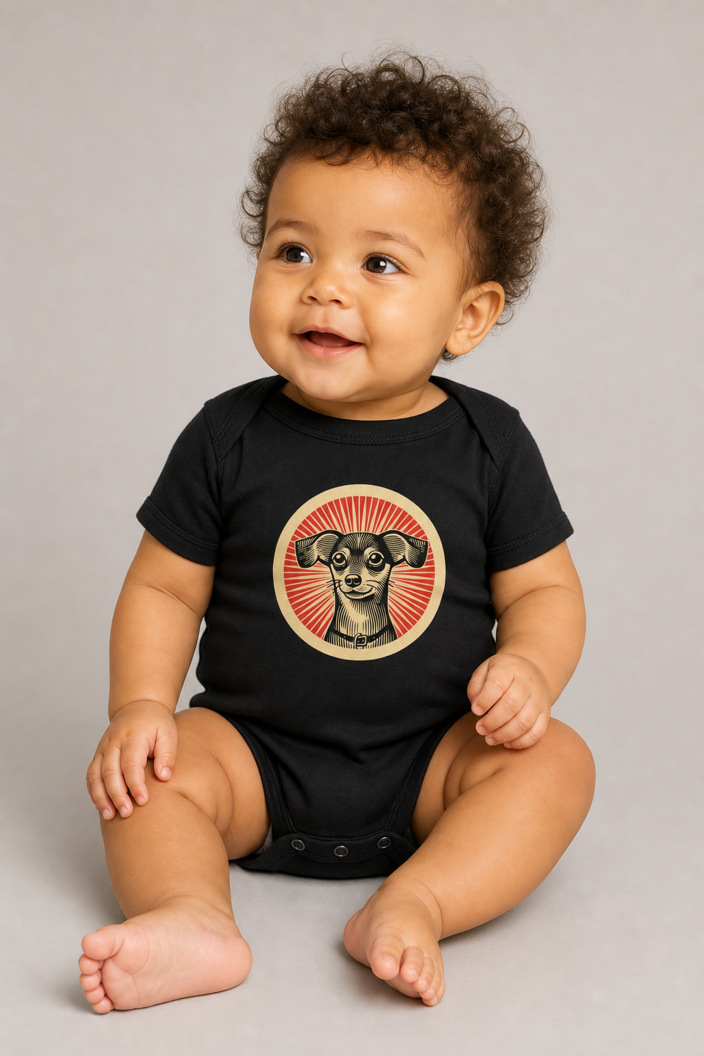 Chiweenie Baby Bodysuit