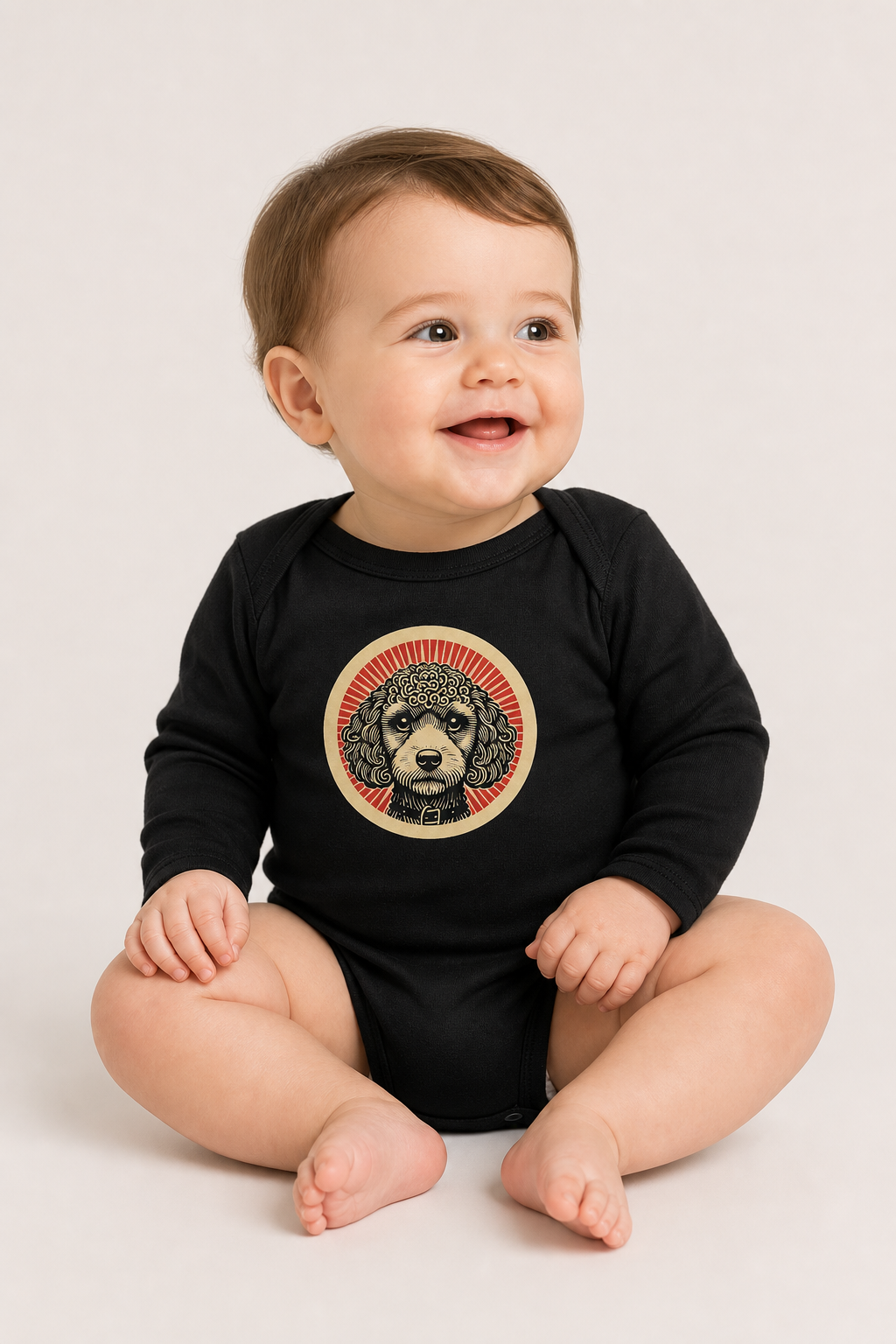 Cockapoo Sleeved Bodysuit