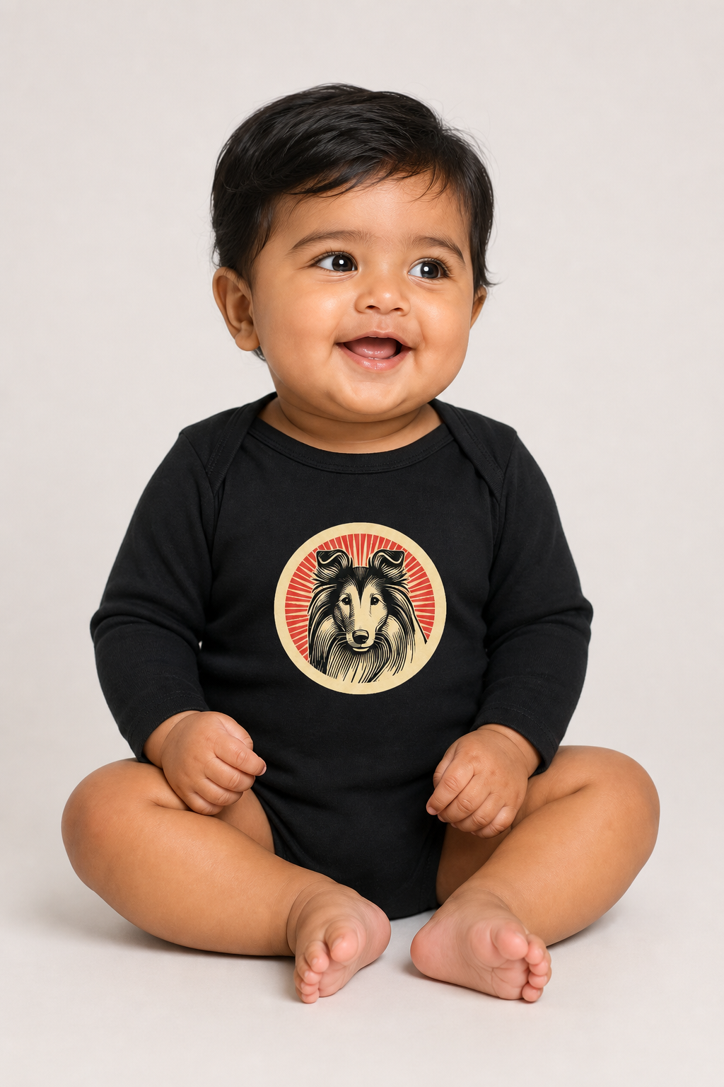 Collie Sleeved Bodysuit