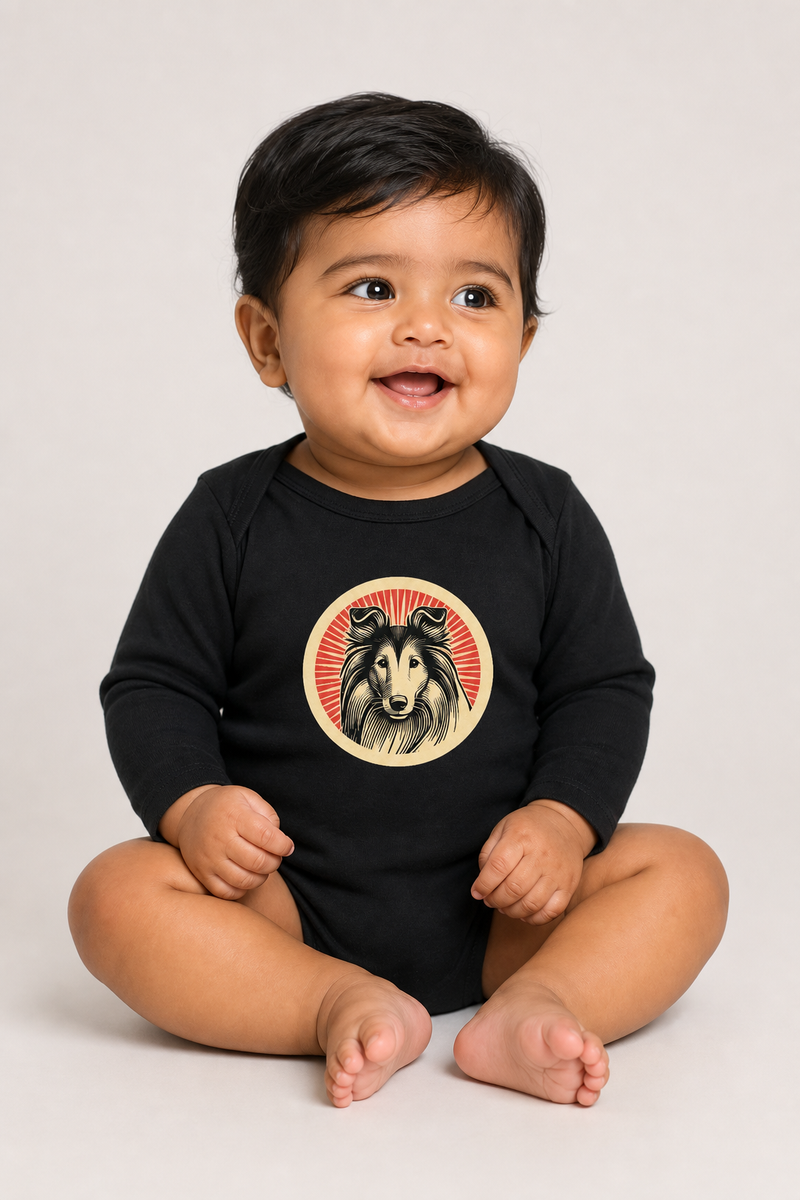 Collie Sleeved Bodysuit