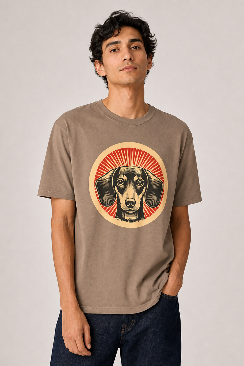 Dachshund Heavyweight Tee