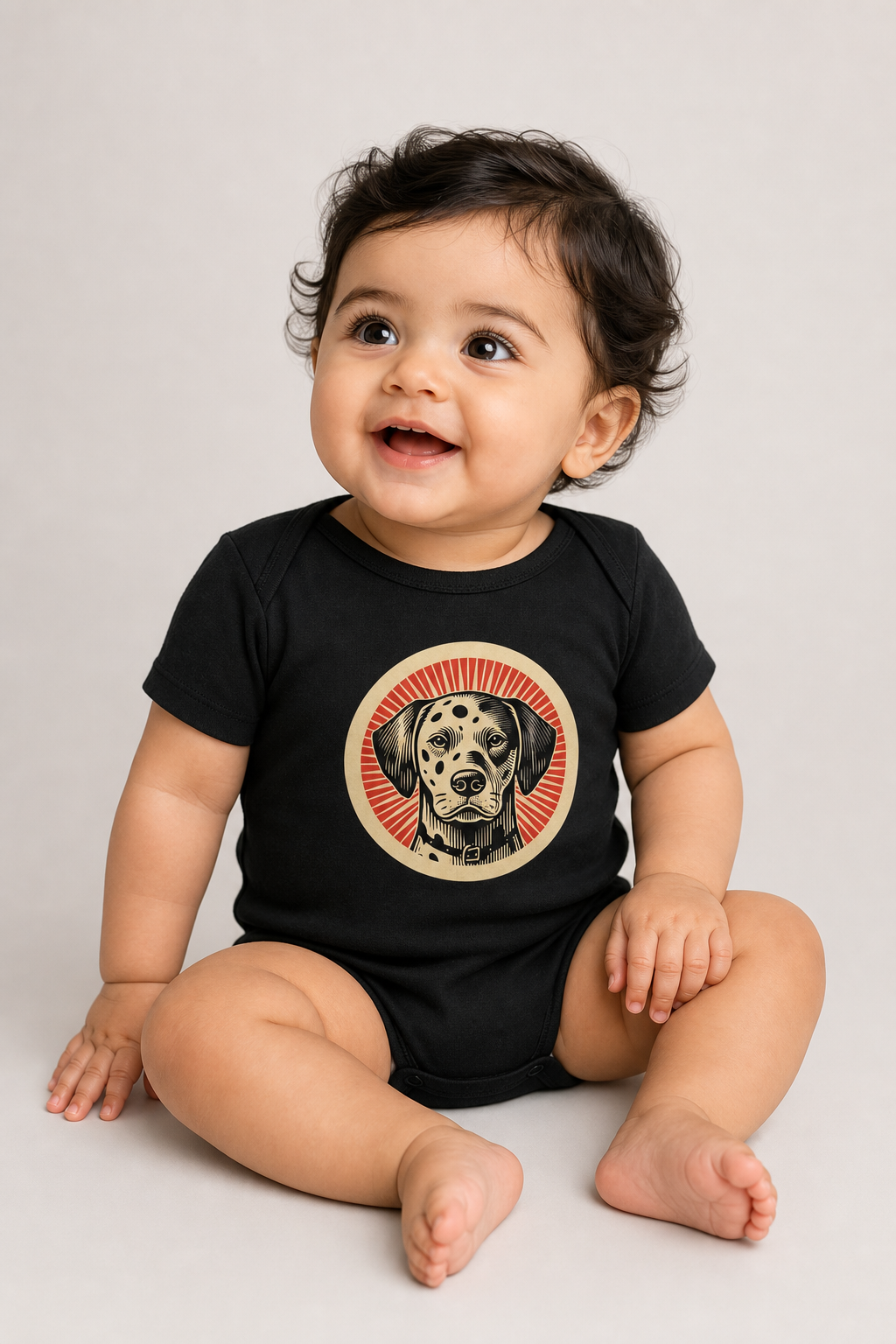 Dalmatian Baby Bodysuit